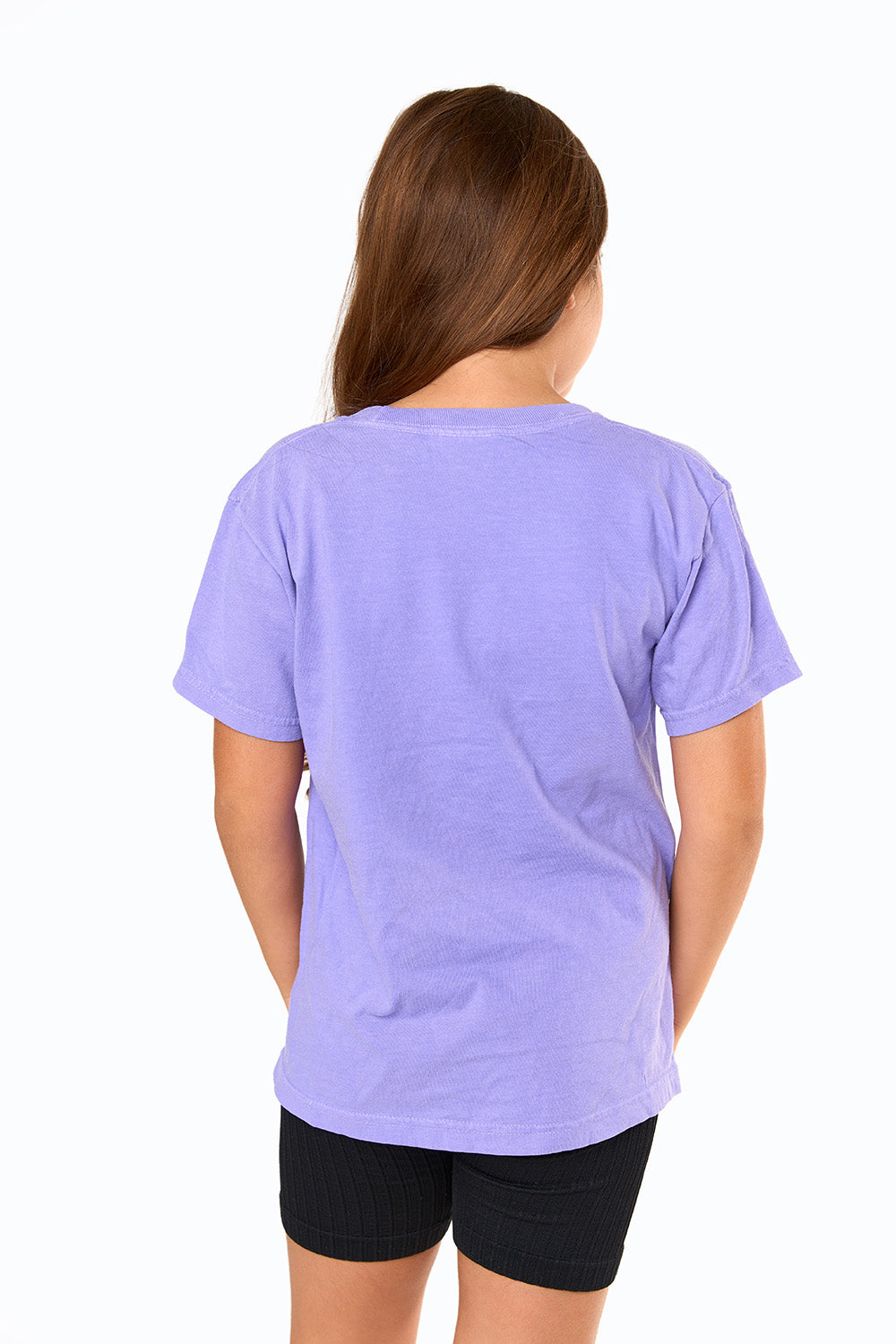 Dallas Youth Graphic Tee - Violet