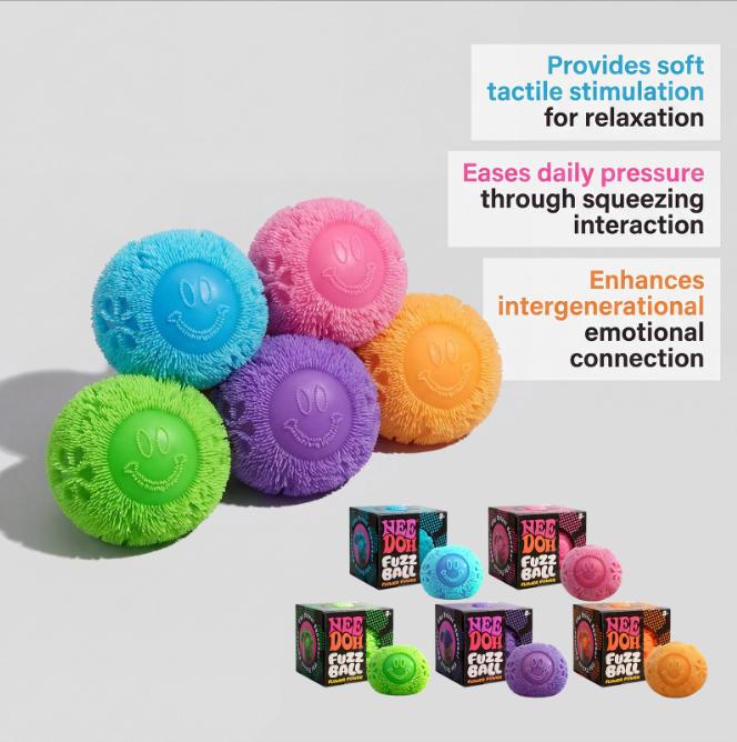 NeeDoh Smile Fully Flower Cute & Squishy Stress Reliever
