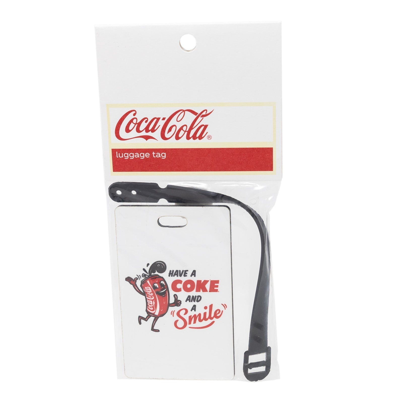 Coca-Cola? Have a Coke and a Smile Luggage Tag