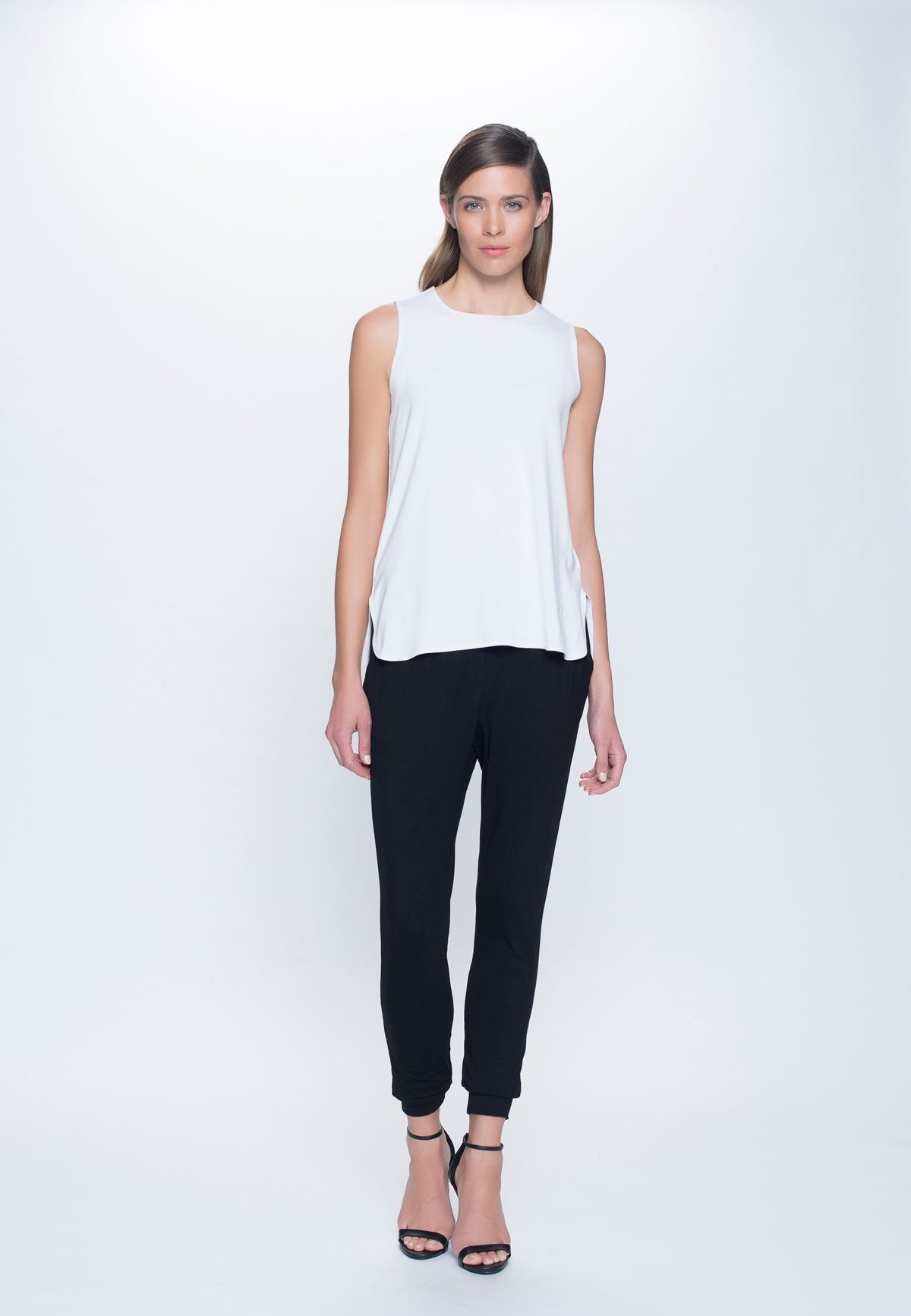 Curved Hem Tank Top