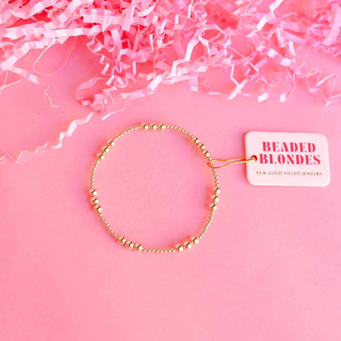 Say ILY Stack in Gold