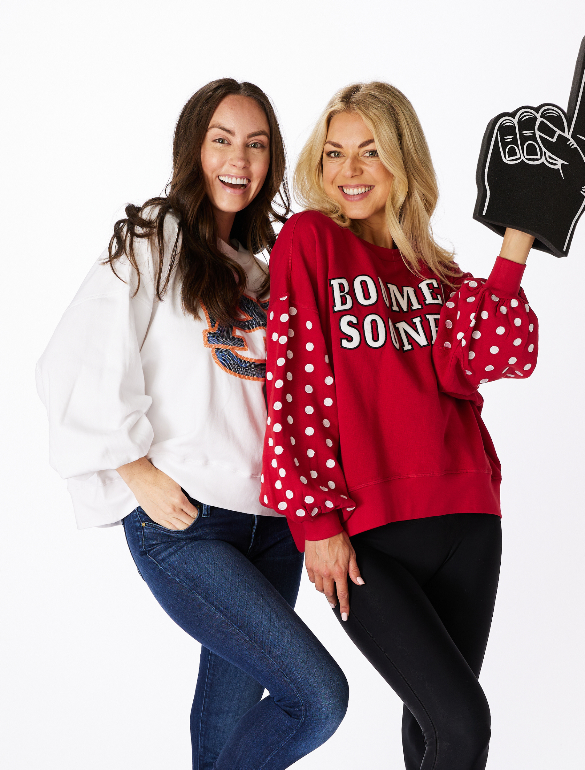 The Oklahoma Varsity Balloon Pullover