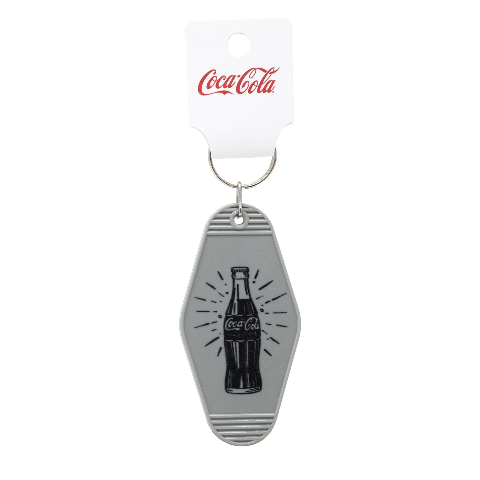 Coca-Cola? Grey Bottle Keychain