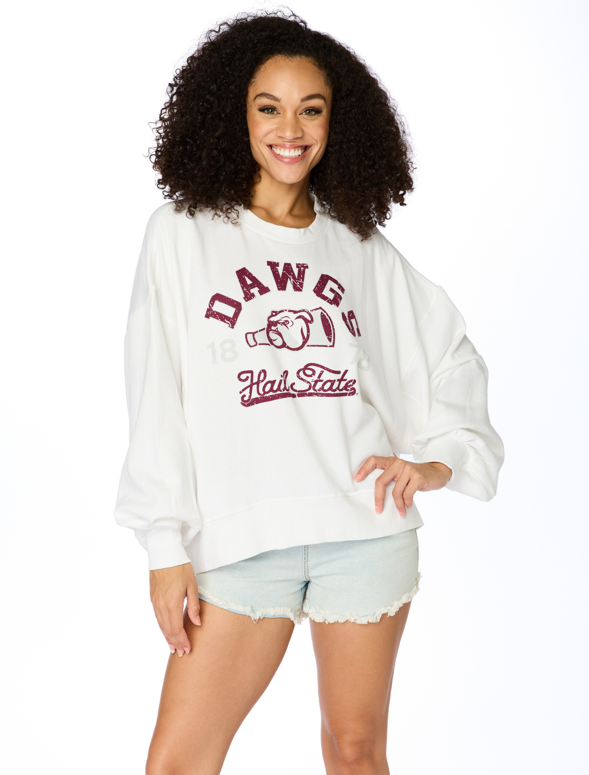 The Dawgs Balloon Pullover | Mississippi State