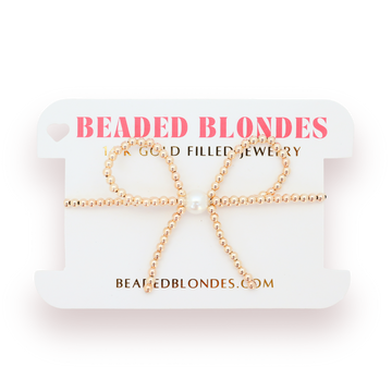 Gold Bow Bracelet