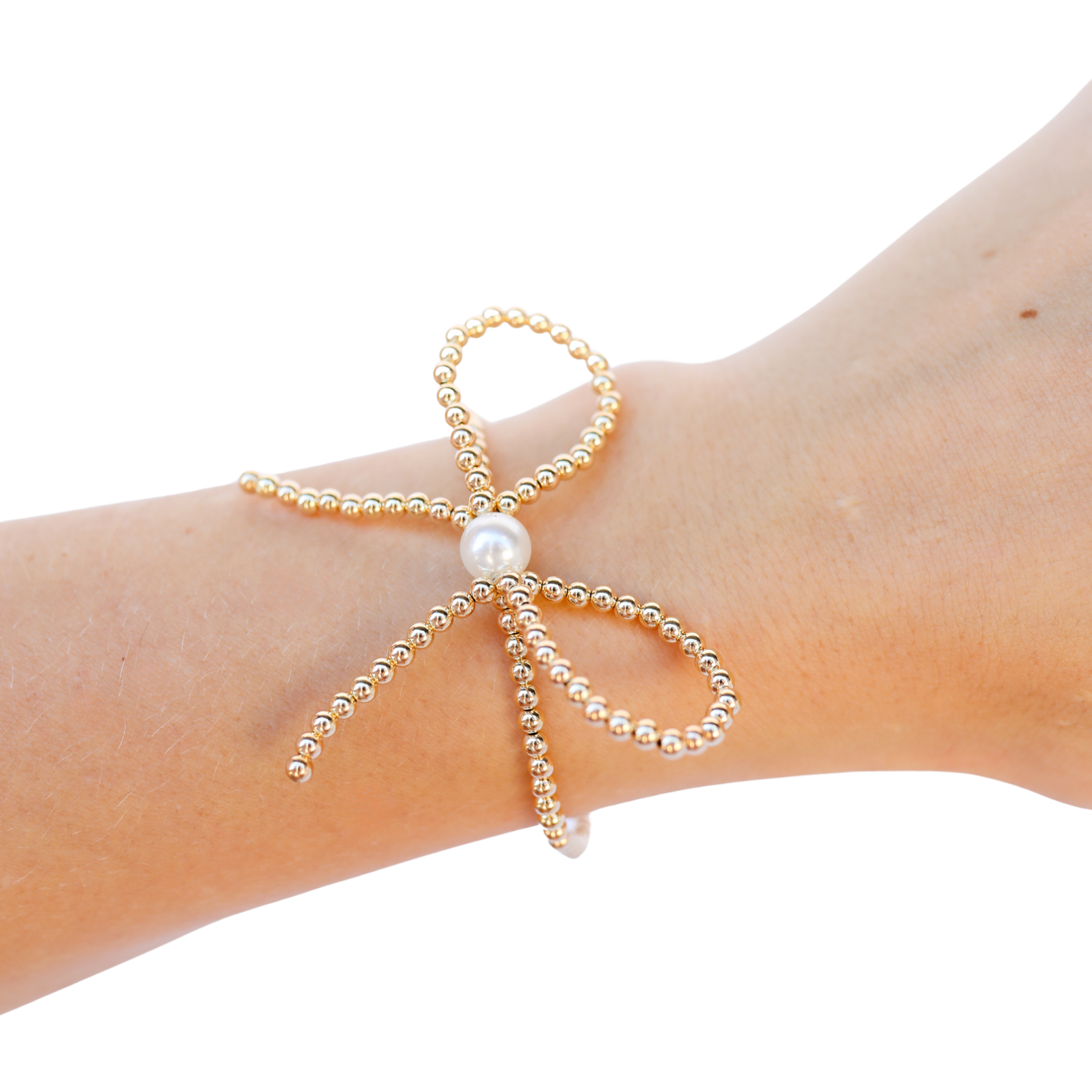 Gold Bow Bracelet