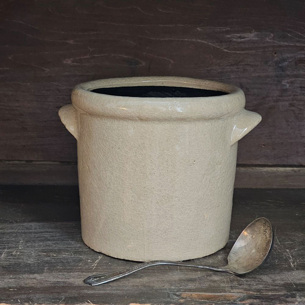 Antique Style Stoneware Crock