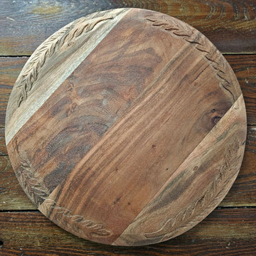 Antique Style Wood Bread Board