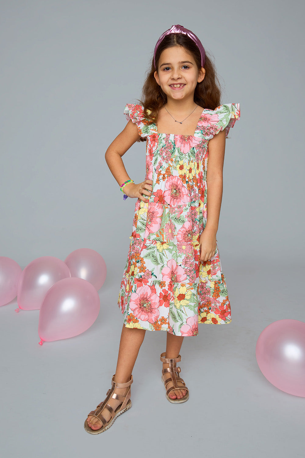 Nori Girl's Dress - Whimsy
