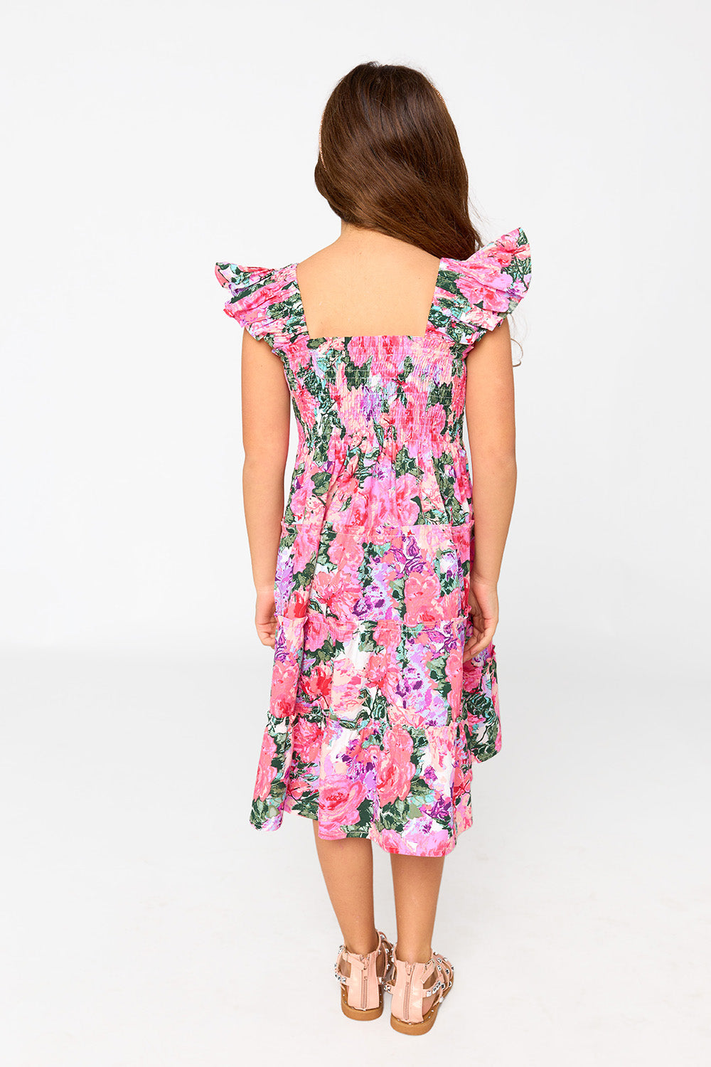 Nori Girl's Dress - Royalty