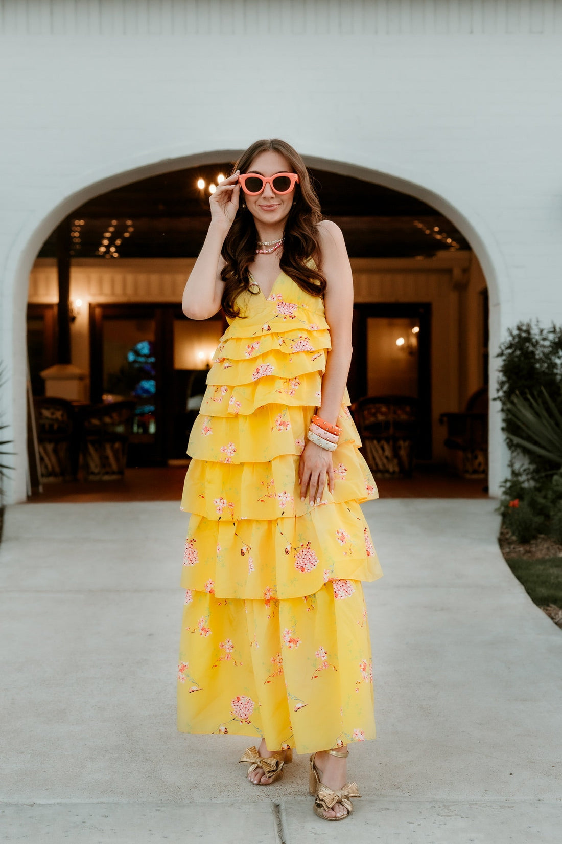 Callie Tiered Maxi Dress - Songbird