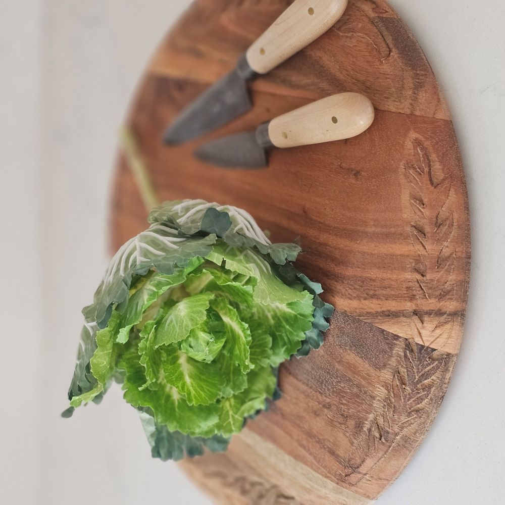 Antique Style Wood Bread Board
