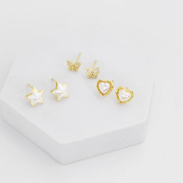 Cutie Stud Set Earrings