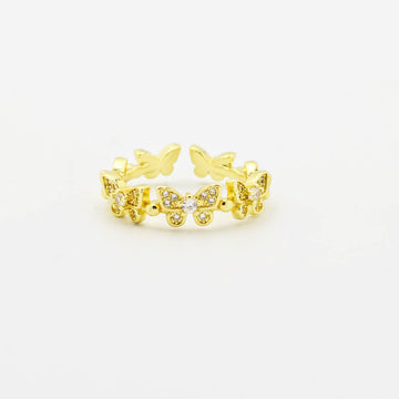 Multi Butterfly Ring P7