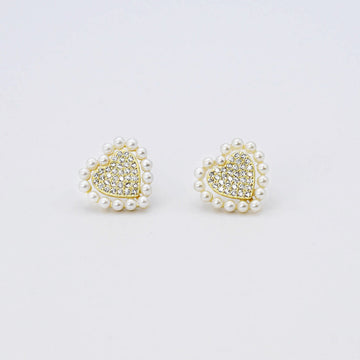 Eternal Heart Stud Earrings