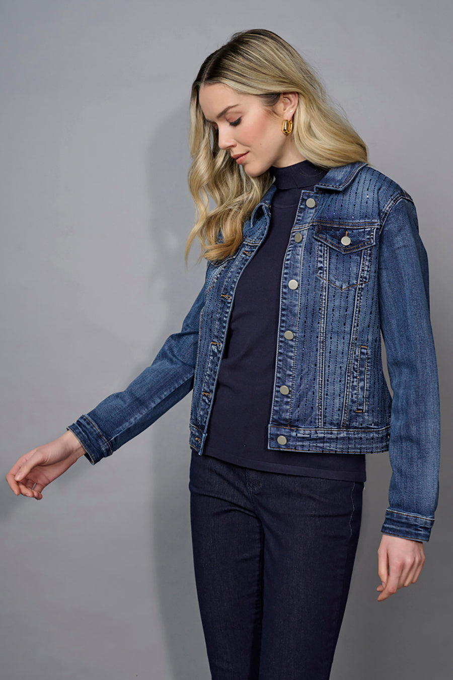Embellished Denim Jacket