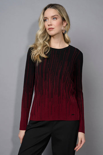 Textured Linear Top