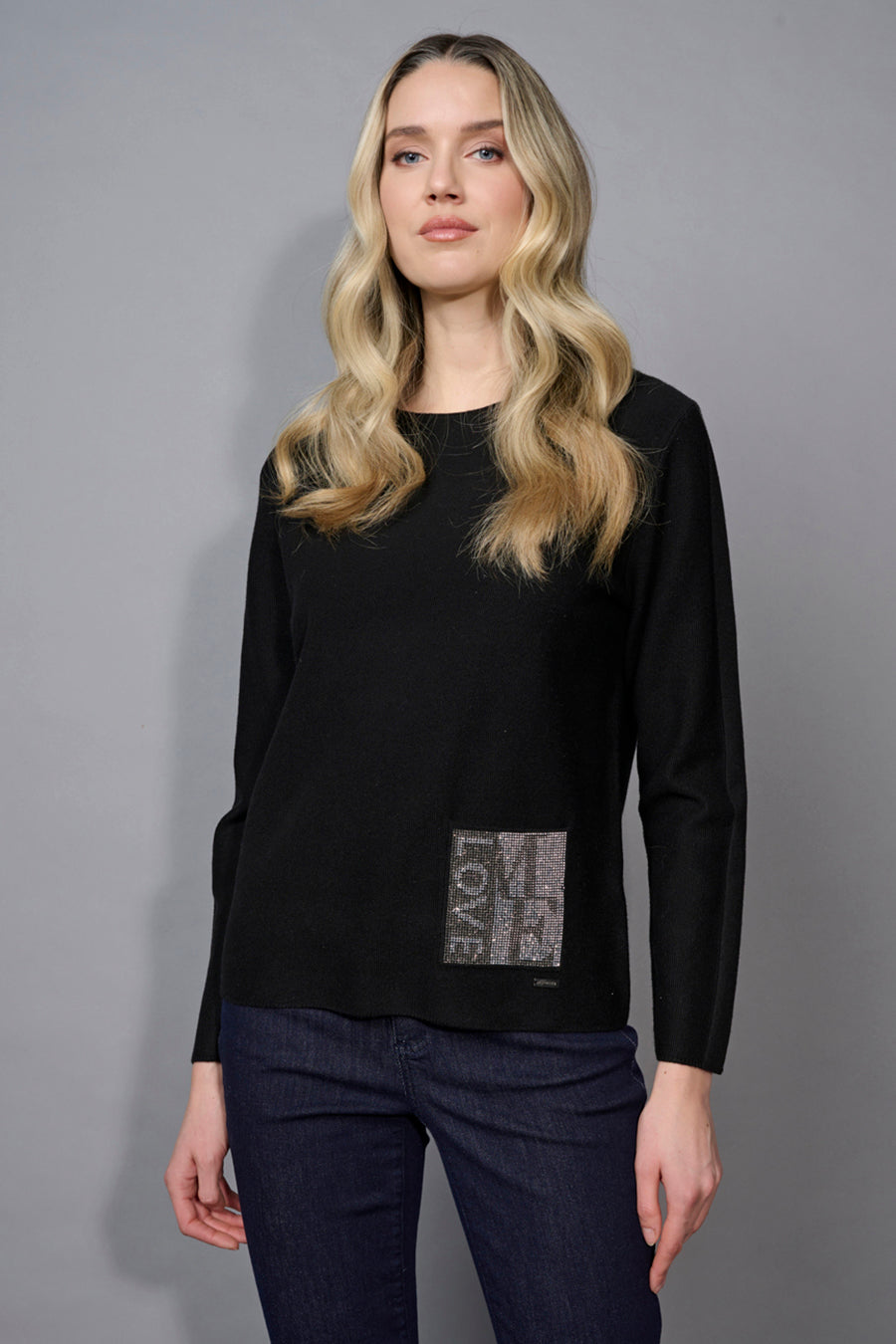Rhinestone Pocket Top