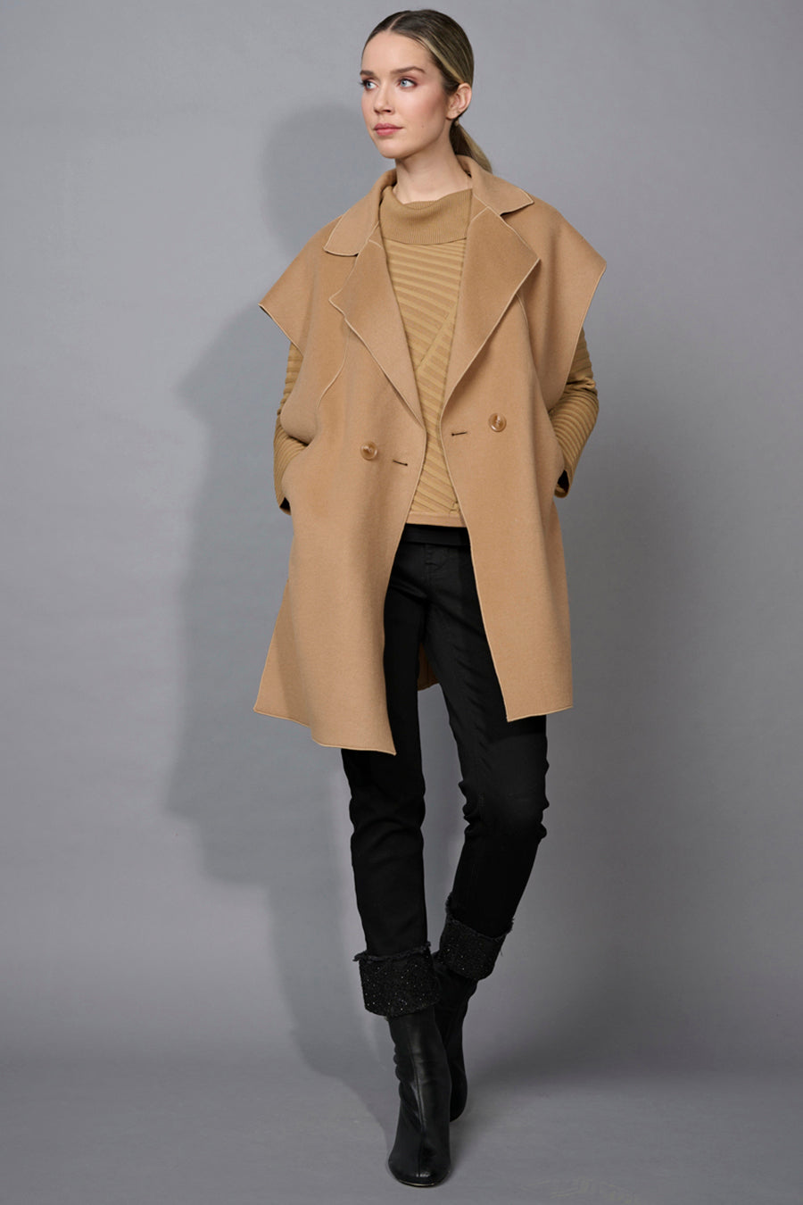 Dolman Sleeves Long Jacket