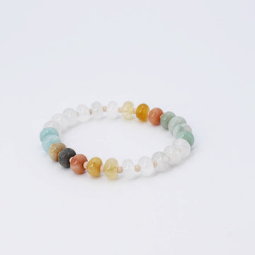 Fall Girl Natural Stone Bracelet