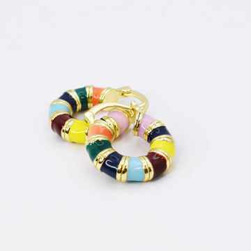 Fiesta Gold Hoop