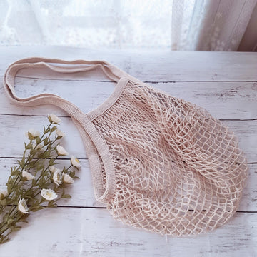 French Market String Tote with Long Handle