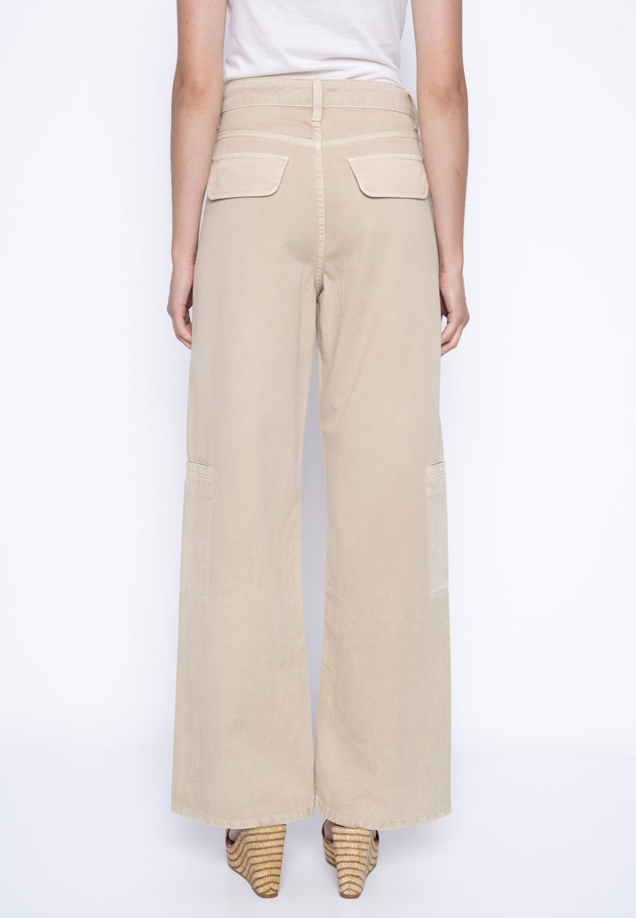 Wide-Leg Regular Length Denim Jeans