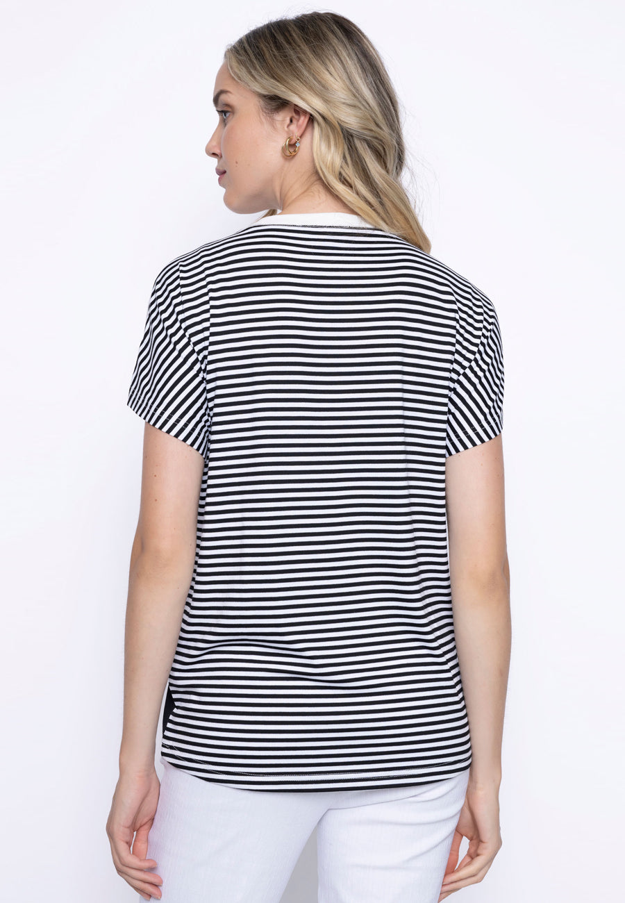 Printed Jersey Top