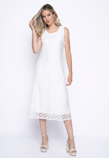 Sleeveless Mesh Dress