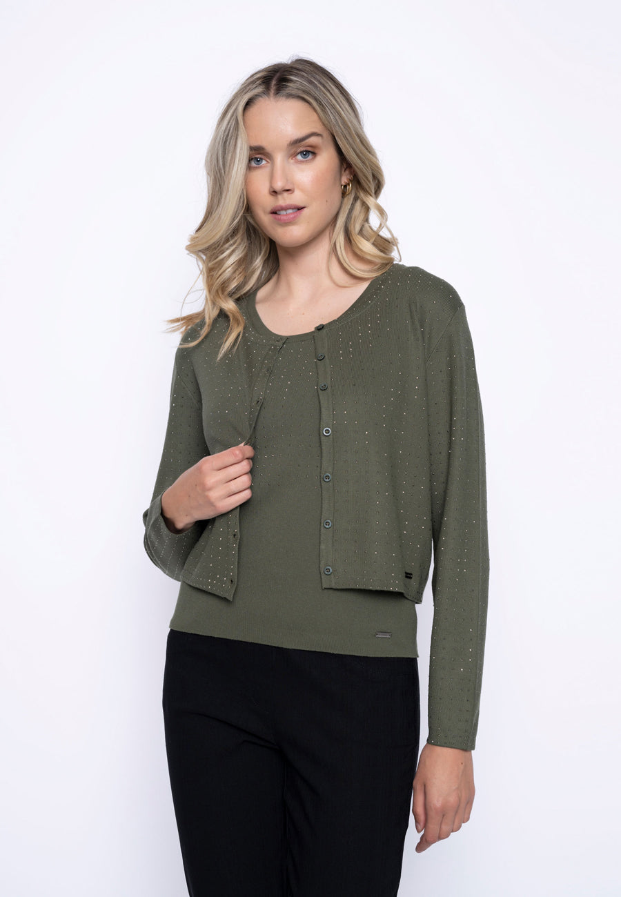Rhinestone Cardigan