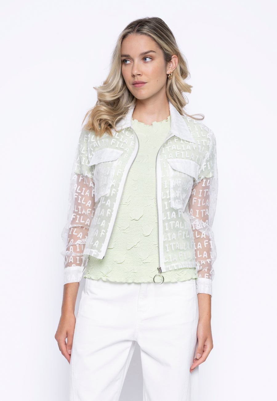 Short Sleeve Pleated Top