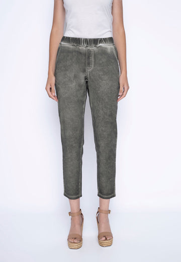 Ankle-Length Cuffed Pants
