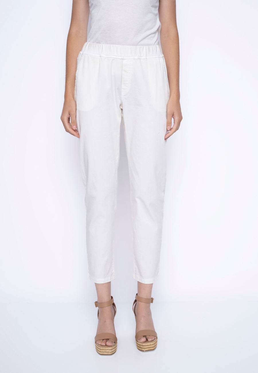 Ankle-Length Cuffed Pants