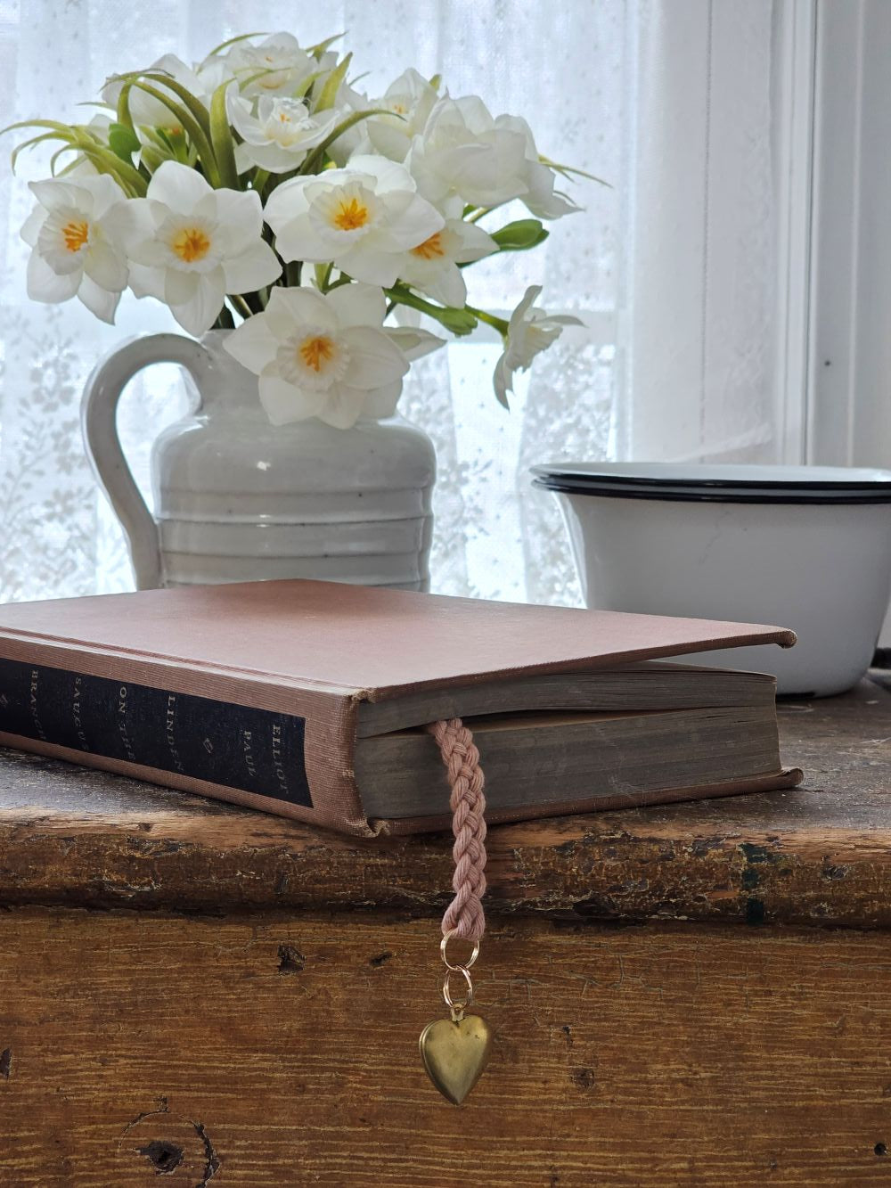 Heart Locket Bookmark Braid