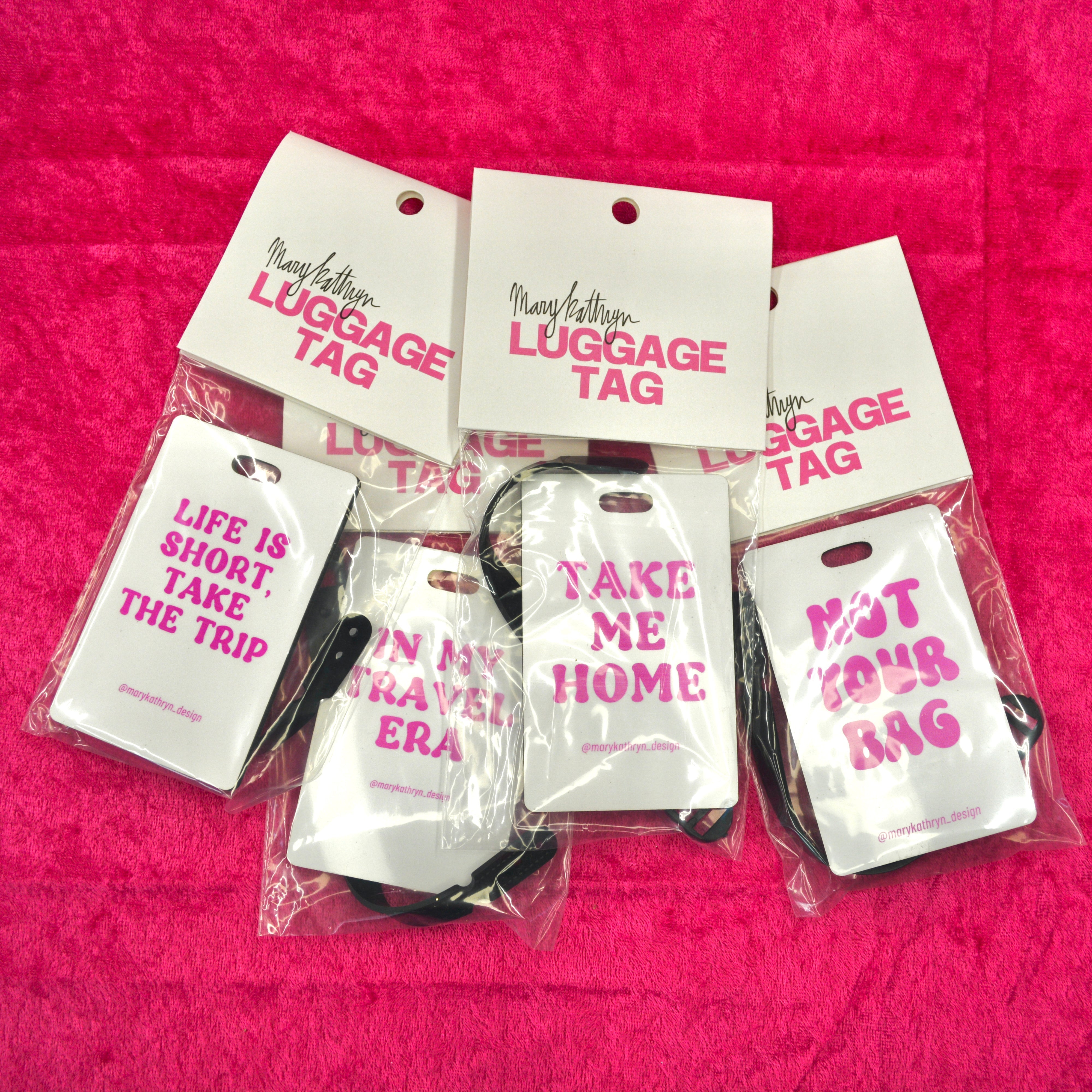 Not Your Bag Luggage Tag