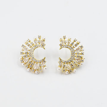 Going Out Tonight Gold Earrings