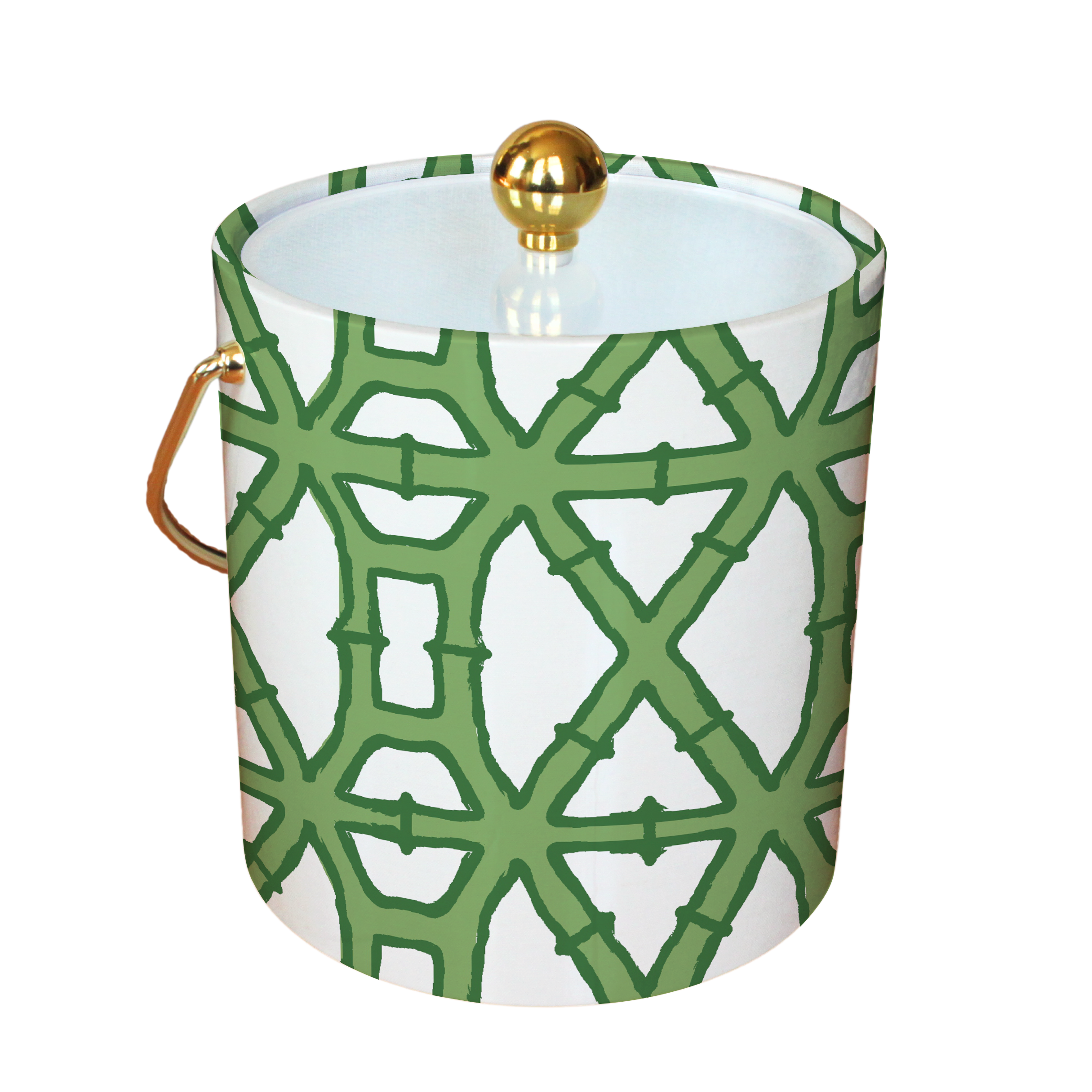 Bamboo Ice Bucket (Pink)