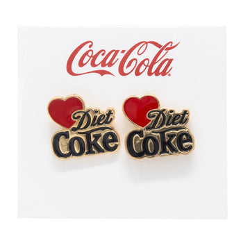 Coca-Cola? Love Diet Coke Stud Earrings