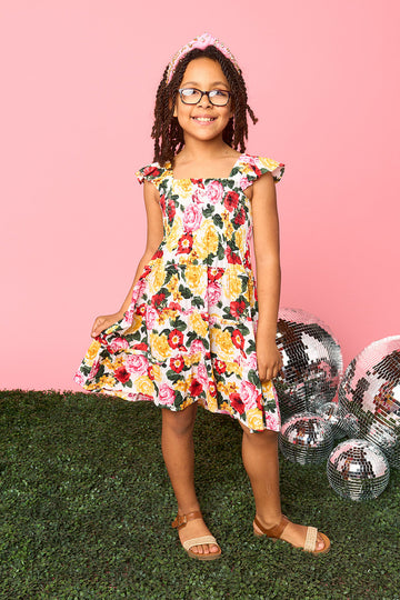Nori Girl's Dress - Vanity