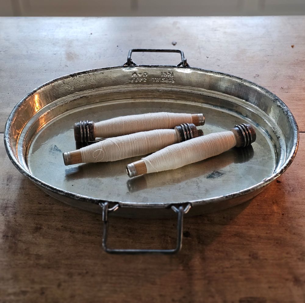 Old British Cook Pot Lid Tray
