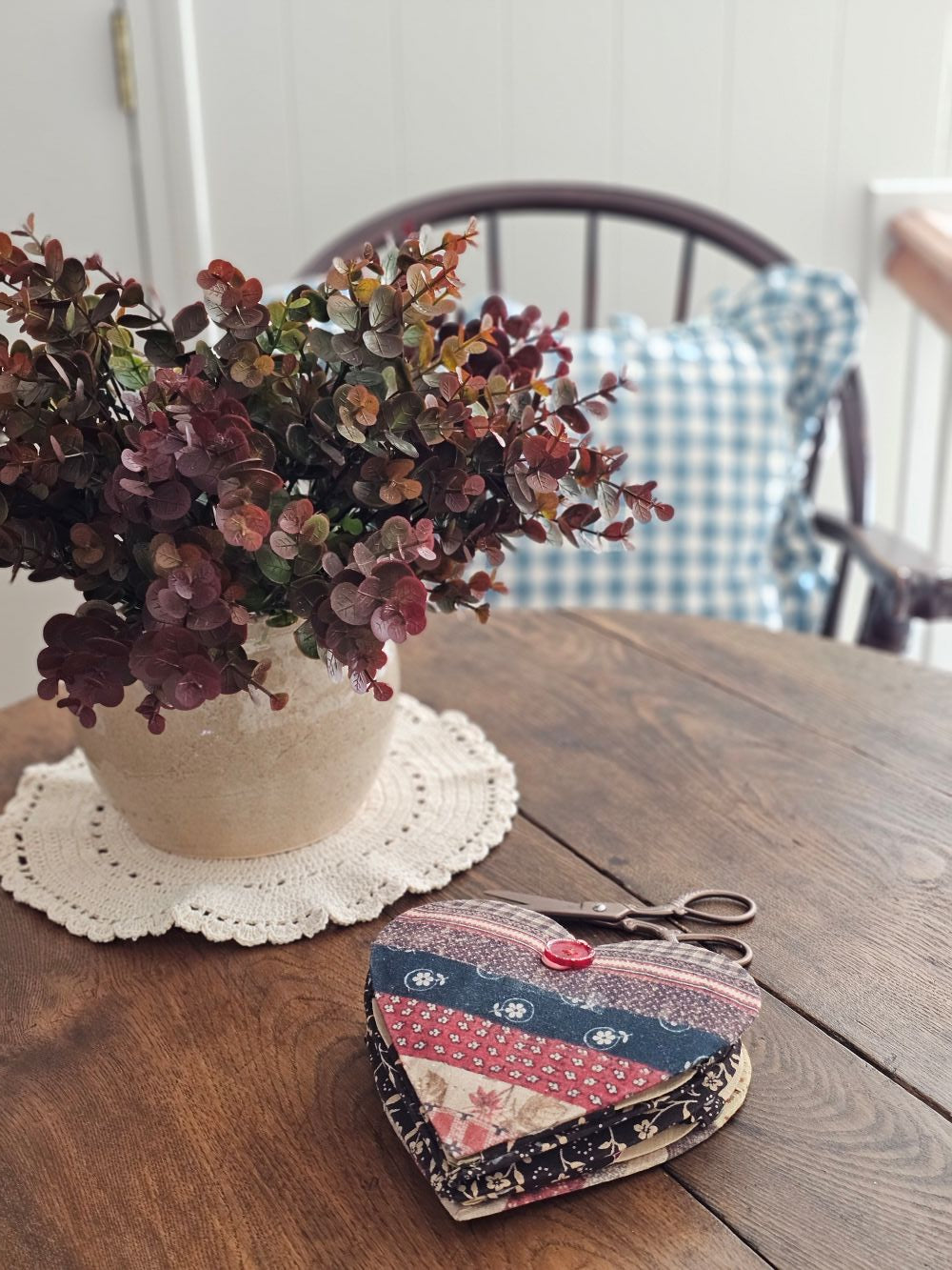 Patchwork Heart Sewing Kit