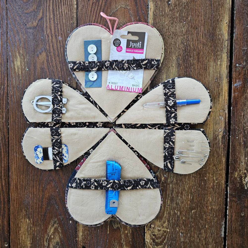 Patchwork Heart Sewing Kit
