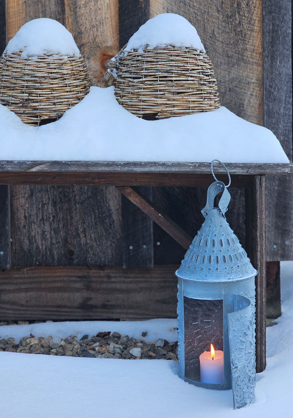 Primitive Watchman's Candle Lantern