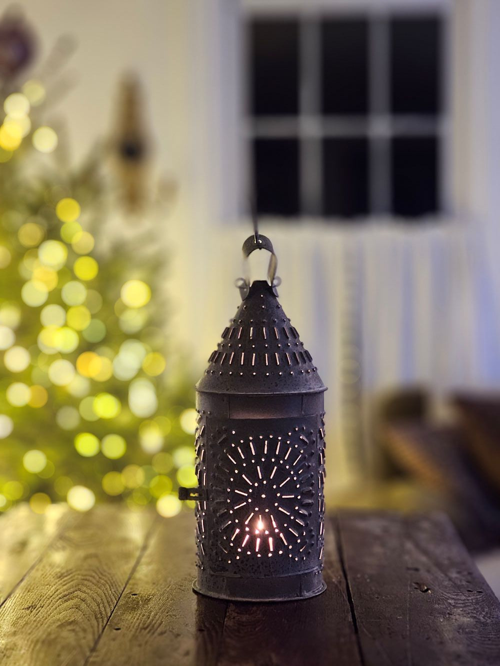 Primitive Watchman's Candle Lantern