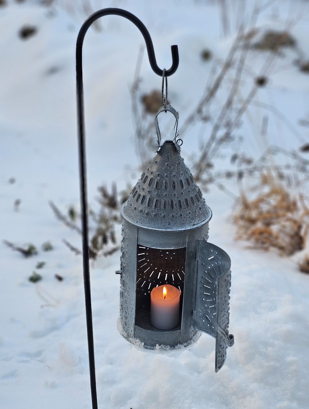 Primitive Watchman's Candle Lantern