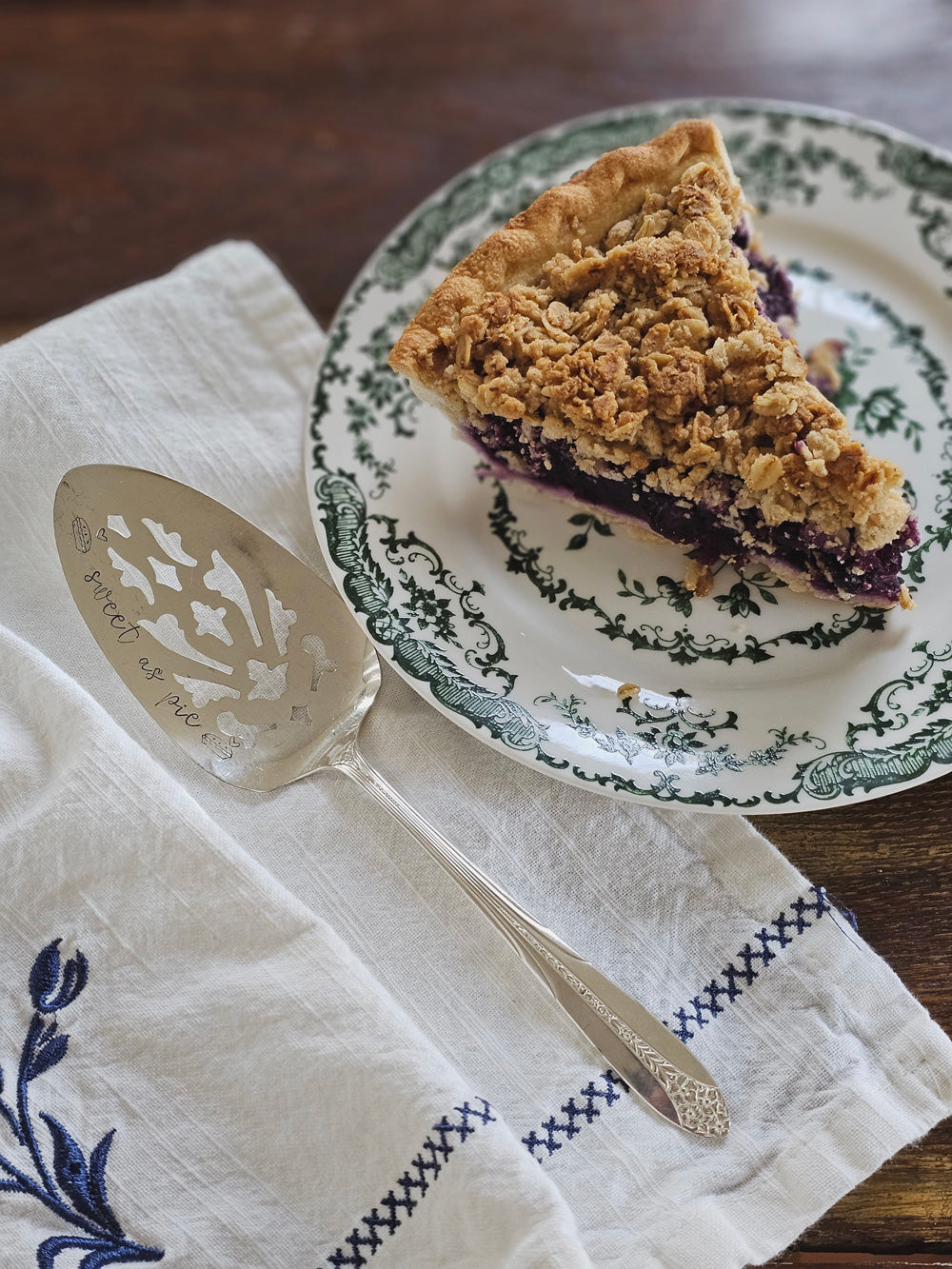Sweet As Pie Vintage Pie Server