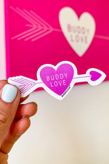 BL Arrow Heart Sticker