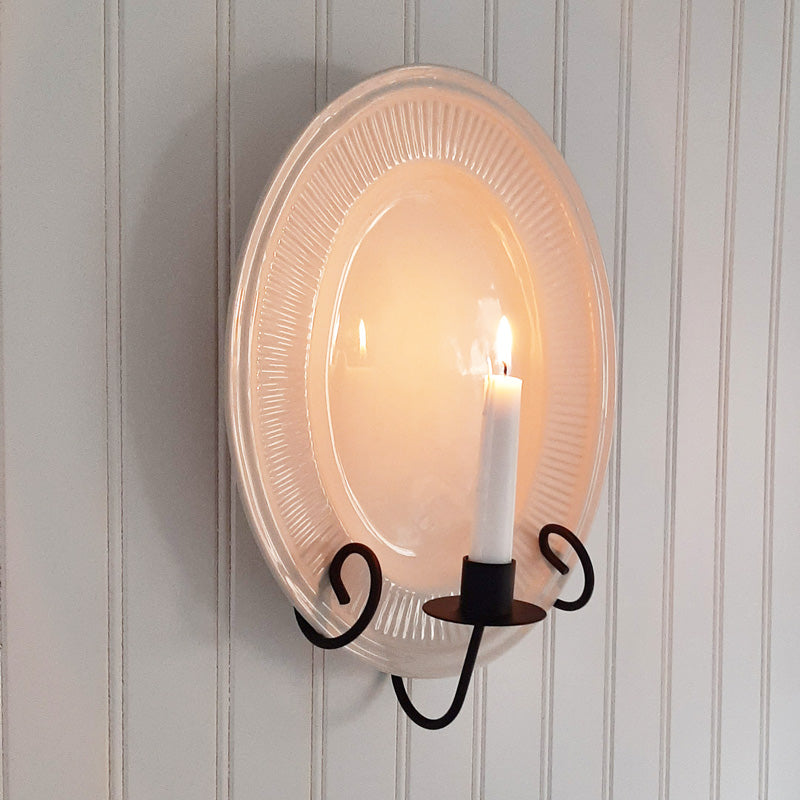 Taper Candle Sconce and Plate Holder