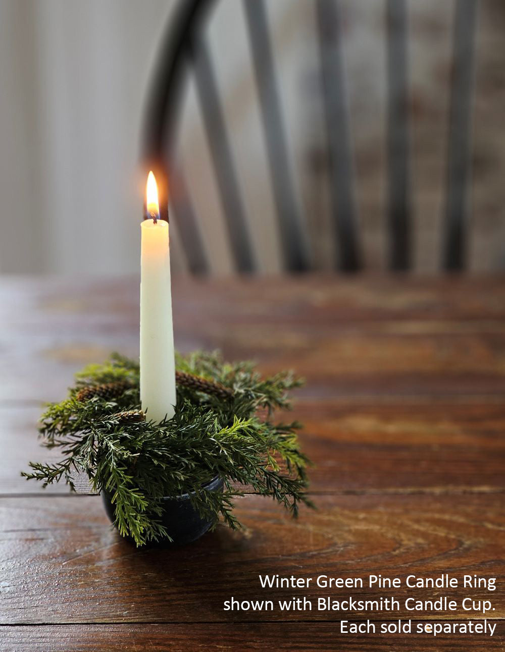 Blacksmith Taper Candle Cup
