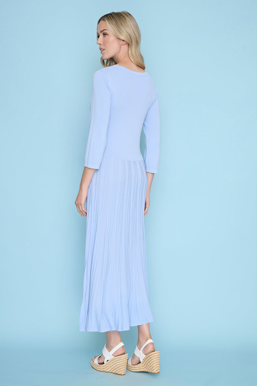3/4 Sleeves Knit Dress